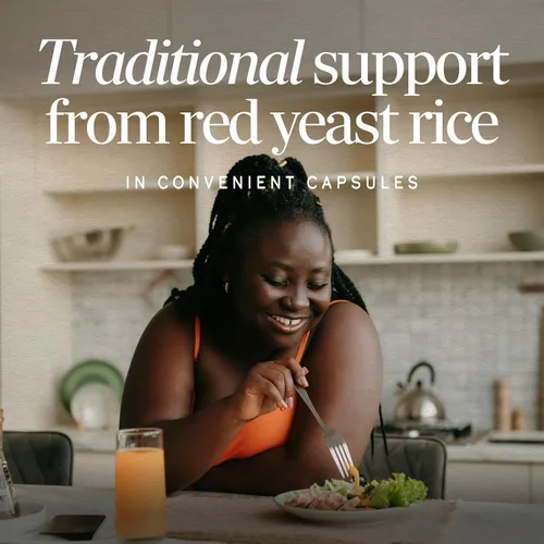 Vista 2 de Nature's Way Arroz de levadura roja, soporte tradicional*, 120 cápsulas veganas