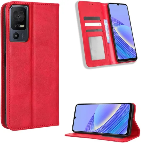Vista 85 de Funda para BLU Bold N2, funda de piel sintética para BLU Bold N2, funda para BLU Bold N2 5G N0050UU Funda de piel sintética negra Negro
