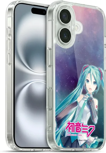Vista 54 de Head Case Designs Licencia Oficial Hatsune Miku Gráficos Lindos Carcasa de Gel [Protección de Grado Militar] Compatible con Apple iPhone 7