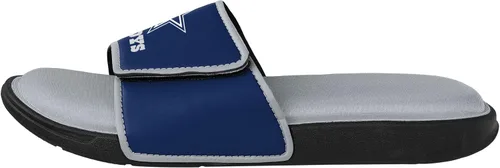 Vista 2 de FOCO mens NFL Team Logo Sport Shower Foam Slide Flip Flop Sandals