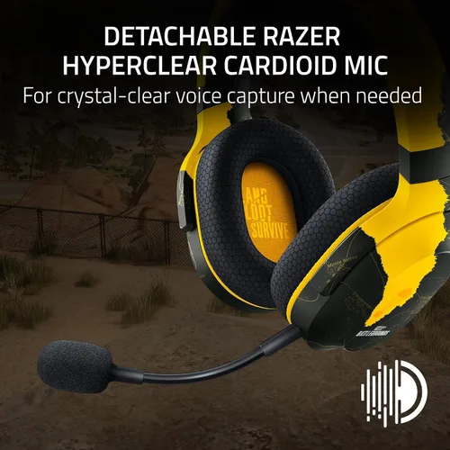 Vista 5 de Razer Barracuda X Wireless Gaming & Mobile Headset (PC, Playstation, Switch, Android, iOS) 2.4GHz Wireless + Bluetooth - Lightweight - 40mm Drivers