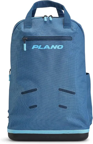 Vista 38 de Plano Bolsa de aparejos de pesca de vanguardia para fines de semana, base impermeable moldeada, almacenamiento espacioso, mangas de herramientas