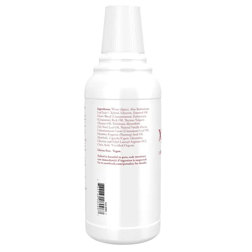 Vista 3 de NOW Solutions, Enjuague bucal Xyliwhite™, sabor Cinnafresh, refresca naturalmente el aliento, limpia dientes y encías, 16 onzas