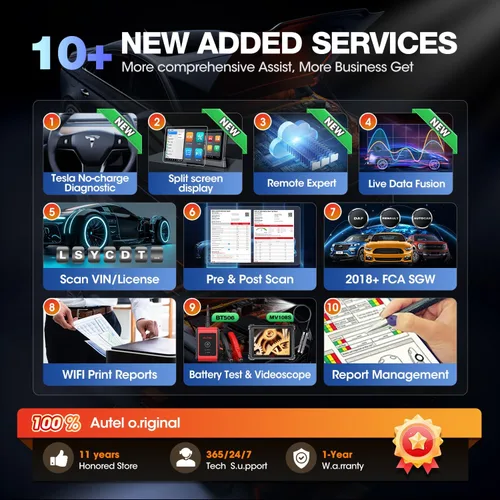 Vista 9 de Autel MaxiSYS Ultra EV Scanner: 2026 Top EV Ver. of Ultra S2 MSUltra MS909 S2 Intelligen Scan Diagnostic, High-Voltage System Battery Pack Analyze