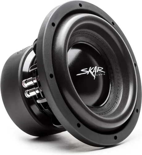 Vista 9 de Skar Audio EVL-8 D4 - Subwoofer para automóvil de 8 pulgadas, 1200 W de potencia máxima, doble 4 Ohm