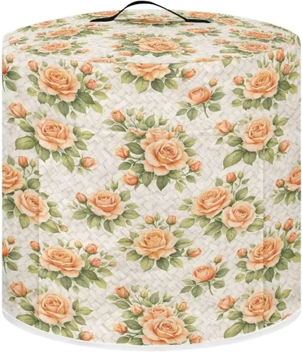Vista 9 de Suobstales Cubierta antipolvo con estampado de girasol para olla instantánea de 6 cuartos de galón, diseño de nota musical, cubierta de olla a Nota