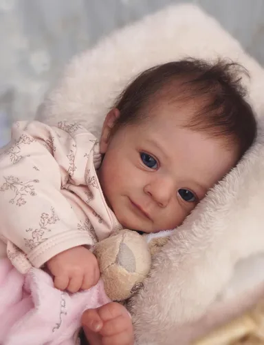 Vista 3 de OYESY Muñecas Realistas de Bebé Reborn Niña Realistas Recién Nacido 20 Pulgadas Hecho a Mano Cuerpo Completo Vinilo Suave Muñecas de Vida Real