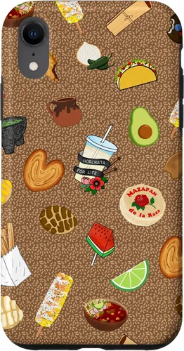 Vista 25 de Brown Antojitos Mexican Food Latino Tacos Pan Dulce - Carcasa para iPhone 17