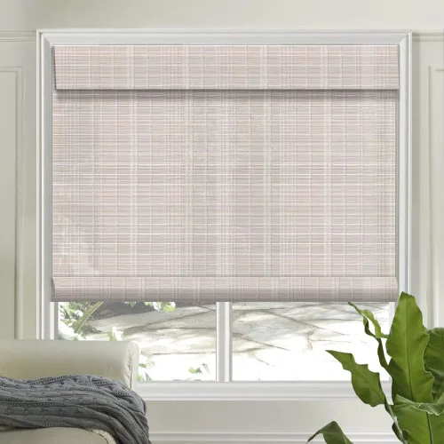 Vista 24 de LETAU - Cortinas de madera para ventanas con cenefa, filtran la luz