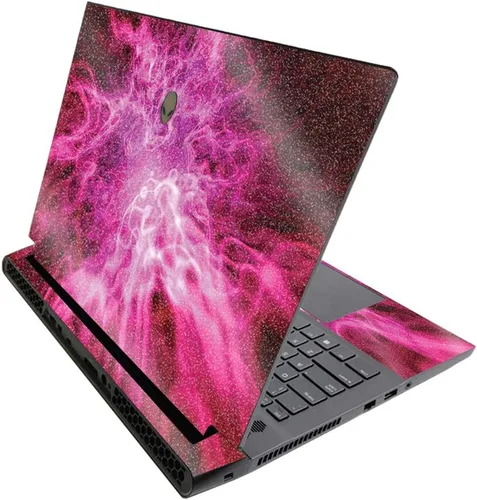 Vista 623 de MightySkins - Skin brillante con purpurina para Alienware M17 R3 (2020) y M17 R4 (2021) - Diversión de los años 90 Acabado duradero con purpurina