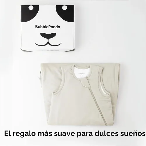 Vista 6 de BubblePanda - Saco de dormir de bambú de rayón para bebé de 0 a 6 meses, 1.0 tog, manta portátil ultra suave para bebé de 0 a 3 meses, saco de Avena