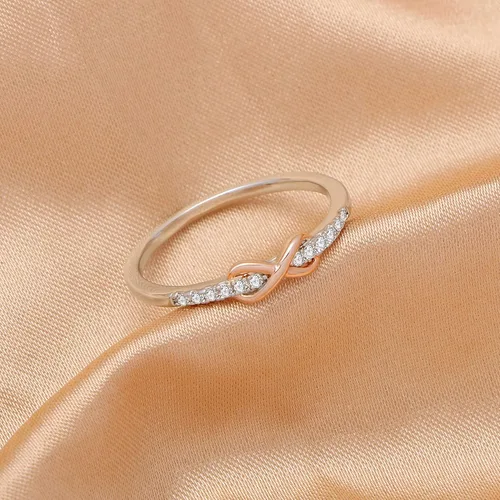 Vista 2 de Memgift Gifts for Women Mothers Day Gift from Daughter Best Friends Birthday Gifts for Nieces Granddaughters Love Knot Rings for Christmas