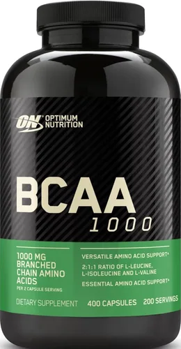 Vista 10 de Optimum Nutrition - Cápsulas de BCAA, aptas para dieta cetogénica, 1000 mg, 60 unidades Easy to Swallow Capsules, Branched Chain Amino Acid