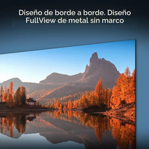 Vista 8 de TCL Smart TV Class R3D Series QLED Roku de 40 pulgadas Diseño sin bisel FullView, Google Cast y AirPlay 2 Televisión para dormitorio, dormitorio