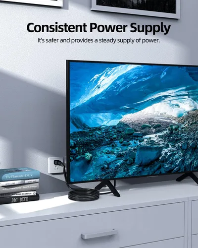 Vista 7 de Cable de alimentación de CA para Xbox One S Xbox One X Xbox Series X S de repuesto cable con certificación ETL