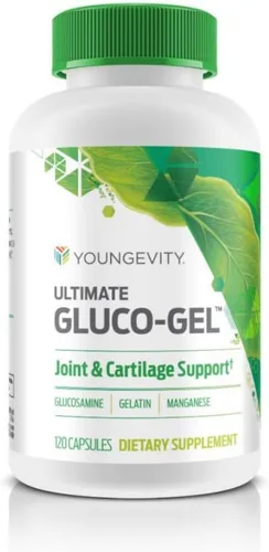 Vista 7 de Youngevity Ultimate Gluco-Gel - para huesos, tendones, huesos y cartílagos Contiene glucosamina, gelatina y manganeso 2 botellas