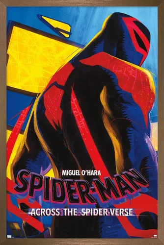 Vista 15 de Marvel Spider-Man: Across The Spider-Verse - Póster de pared de una hoja de Miguel O'Hara, 22.4 pulgadas de largo x 14.7 pulgadas de ancho, versión