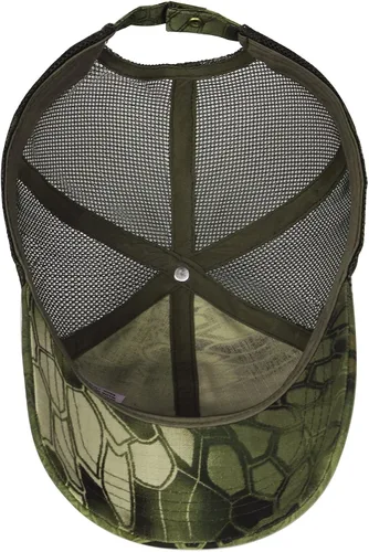 Vista 3 de Zylioo XXL Oversize Camo Trucker Cap,Adjustable Camouflage Mesh Trucker Hats,Breatable Running Hat for Big Heads