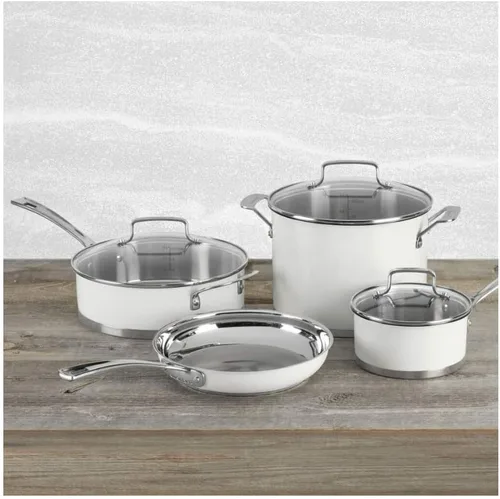 Vista 3 de Cuisinart MW89-11 Juego de 11 piezas blanco mate