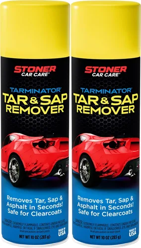 Vista 12 de Stoner Car Care 91154-2PK 295,7 ml. Tarminator de alquitrán, savia y asfalto, seguro para pintura automotriz y cromo en autos, camiones, vehículos