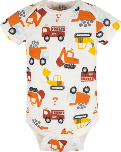 Vista 5 de Gerber baby-boys 8-pack Short Sleeve Onesies Bodysuits