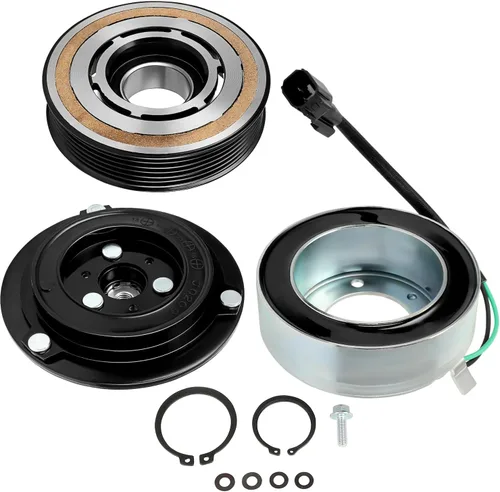 Vista 13 de SCITOO Embrague del compresor de CA para 2000-2006 apto para Audi TT para Volkswagen para Jetta 1.8L CO 1233JC
