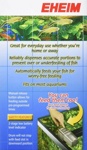 Vista 4 de Eheim Alimentador de peces automático, funciona