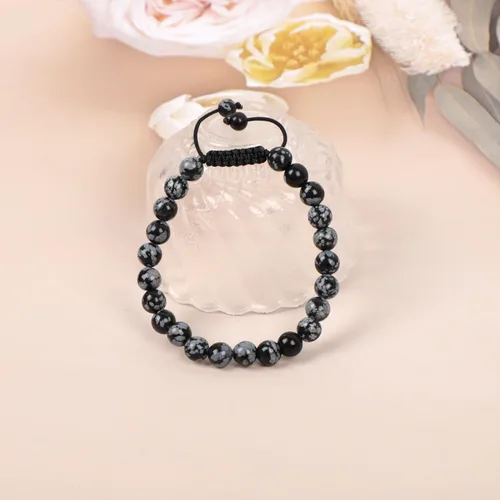 Vista 68 de AD Beads Pulseras de piedras preciosas unisex de 0.315 pulgadas (0.315 in), macramé curativo ajustable de 7 a 9 pulgadas Usa esta pulsera