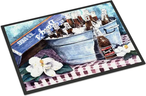 Vista 51 de Caroline's Treasures 1006MAT Pass Bait Shop - Felpudo de 18 x 27 pulgadas, para interiores y exteriores, para entrada, antideslizante, lavable