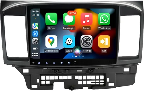Vista 10 de SYGAV - Radio estéreo para automóvil con sistema Android, unidad principal de navegación GPS PX6 4G+64G para 2008-2013 con OEM Rockford+Carplay
