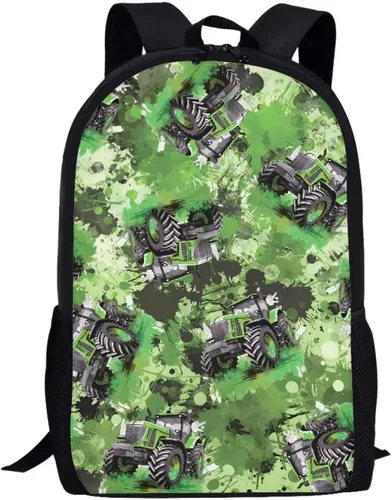 Vista 183 de HUGS IDEA Los animales frescos 3D niños escuela libro bolsa niños impresión mochilas, Baloncesto, Moderno