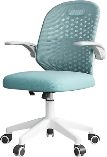Vista 10 de Ergonomic Office Chair with Soft Cushions & Curved Backrest - Stylish Computer Chair for Home Study or Bedroom - Ultimate Comfort & Support for Long