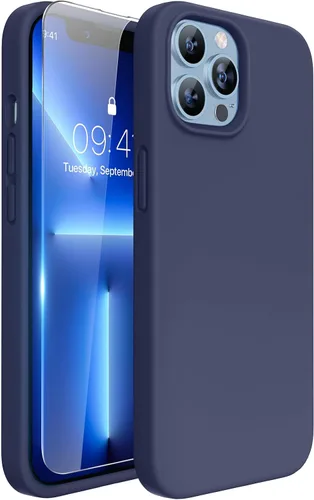Vista 327 de Miracase Funda ultradelgada diseñada para iPhone SE 2022 (3ª generación)/iPhone SE 2020 (2ª generación)/iPhone 7/iPhone 8 con protector de pantalla
