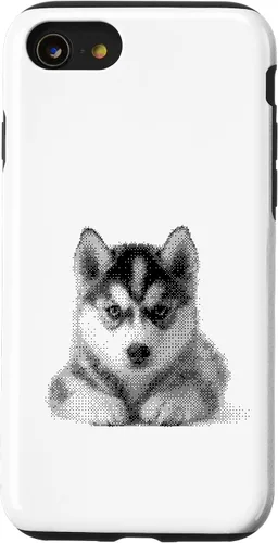 Vista 18 de Cute Siberian Husky for Dog Mom and Paw Parents Case for iPhone 16