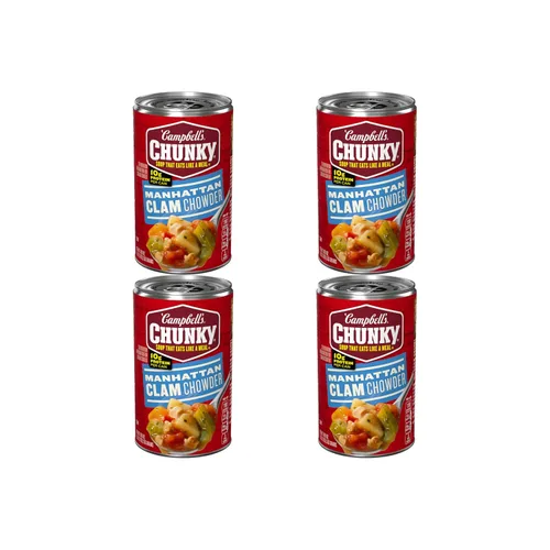 Vista 13 de Sopa espesa de Campbell’s Chunky, Healthy Request de pollo con maíz, lata de 18.8 oz (caja de 12)