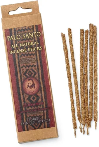 Vista 2 de Prabhuji's Gifts - Varillas de incienso Palo Santo - Incienso de copal - Incienso espiritual - Varillas aromáticas hechas con ingredientes naturales