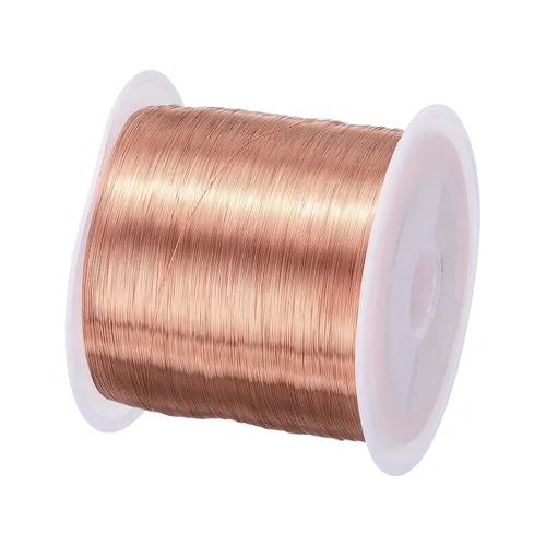 Vista 86 de MECCANIXITY - Alambre magnético de calibre 46 AWG - 0.04mm Hilo de cobre esmaltado - Bobina de alambre magnético de 14669 pies (4471m) - 50g Grado F