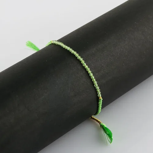 Vista 20 de Thecraftman - Pulsera trenzada de cuentas naturales, cristales energéticos, regalo para ella, pulsera de protección de hilo trenzado de mano