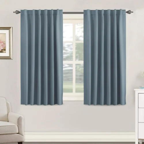Vista 109 de H.VERSAILTEX Cortinas Opacas con Aislamiento Térmico, Paneles de Tratamiento de Ventanas que Oscurecen la Habitación, Cortinas Opacas para Sala