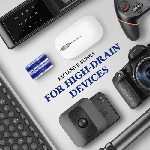 Vista 6 de Blinkspower™ Baterías de litio AA Paquete de 4, 3500mAh NÚM.1 de duración 1.5V Batería de litio doble A 【No recargable】