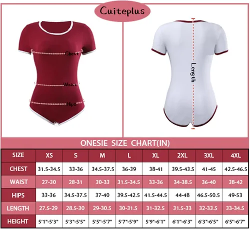 Vista 4 de CutiePlusU Body de algodón con botones y entrepierna para pijamas, leotardo básico, paquete de 2