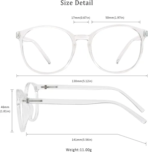 Vista 3 de LifeArt - Anteojos con bloqueo de luz azul, antifatiga ocular, para leer en la computadora, para jugar, ver televisión, para hombres y mujeres