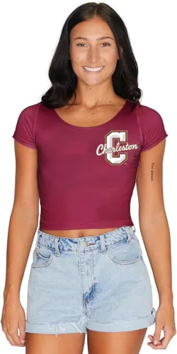 Vista 62 de Lojobands Camiseta corta ajustada para mujer, hecha en Estados Unidos, talla única