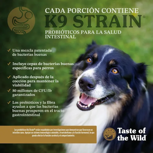 Vista 7 de Taste of the Wild Ancient Stream - Alimento seco para perros, salmón con sabor a humo, 28 libras