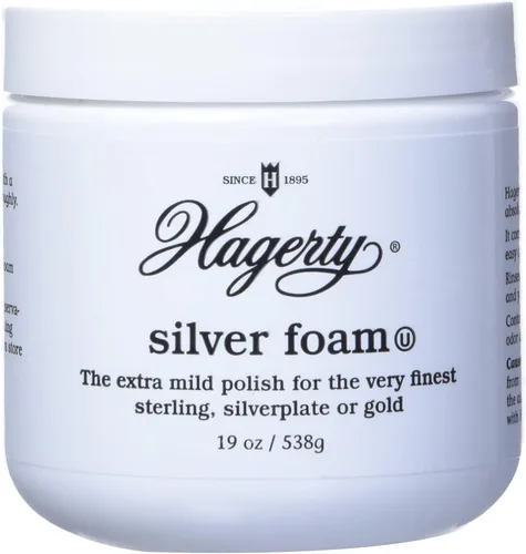 Vista 2 de Hagerty 11070 Pulidor Suave de Plata de 8 Onzas, Blanco