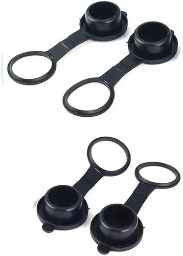Vista 3 de Cubierta de enchufe para encendedor de cigarrillos, a prueba de polvo, tapa universal para coche, camión, SUV, con enchufe de accesorio de 12 V