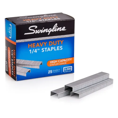 Vista 5 de Swingline grapas, resistentes, 14" de longitud, capacidad de 25 hojas, 100tira, 5000caja, 1 paquete (79394)