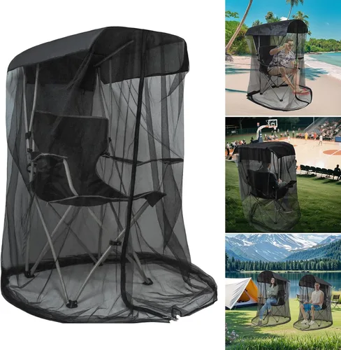 Vista 4 de Efficient Outdoor Seat Detachable Cover 300lbs Metal Structure Essential for Relaxation Easy Transport Oxford Fabric Camping Chair