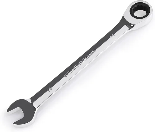 Vista 51 de Egofine Llave combinada de trinquete de 1 pulgada SAE, llave de engranajes de grado industrial con diseño de 12 puntos, trinquete de 72 dientes