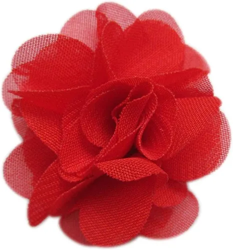Vista 56 de YYCRAFT Paquete de 30 diademas de flores de gasa de 2 pulgadas, color rosa bebé